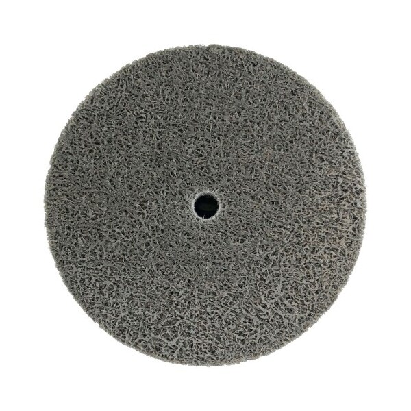 Weiler 3" x 1/4" Non-Woven Unitized Wheel, Series 8, AO -Medium, 1/4" 55541 - main